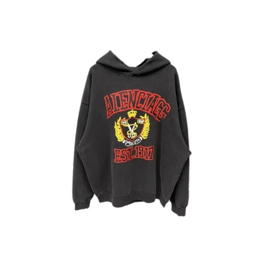 Balenciaga College Logo Hoodie