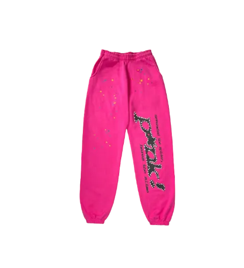 Sp5der P*nk Pants Pink