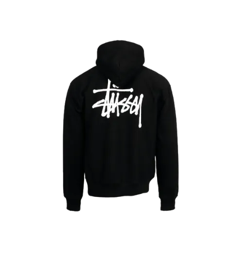 Stüssy Basic Hoodie Grey