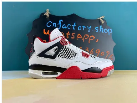  Jordan 4 Retro "Fire Red