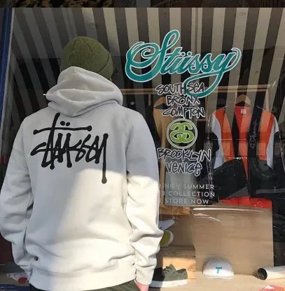 stussy zip ups