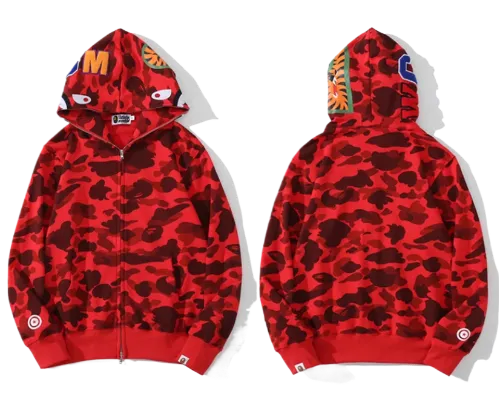 BAPE ZIP UP HOODIES
