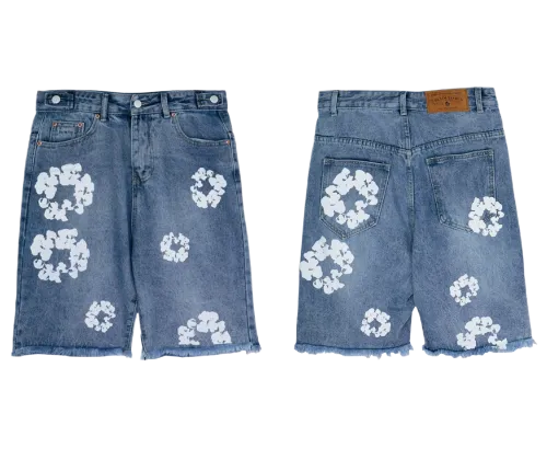 DENIM TEARS DENIM SHORTS