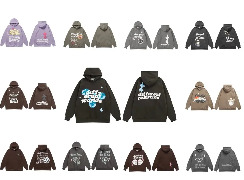 Broken Planet Hoodies 