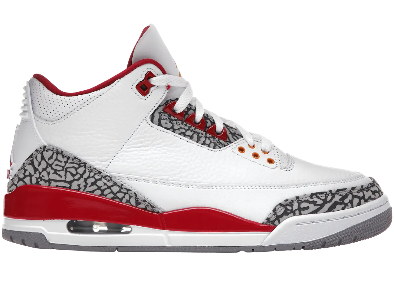 Jordan 3 cardinal red