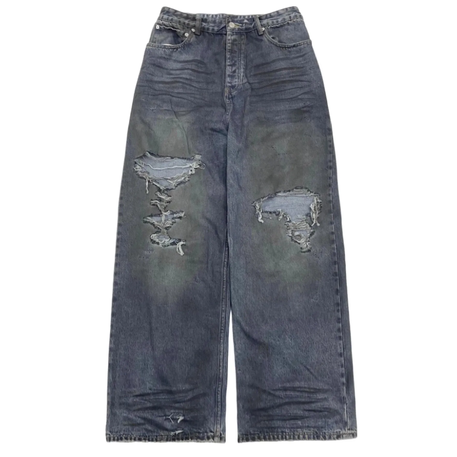 Balenciaga mud denims