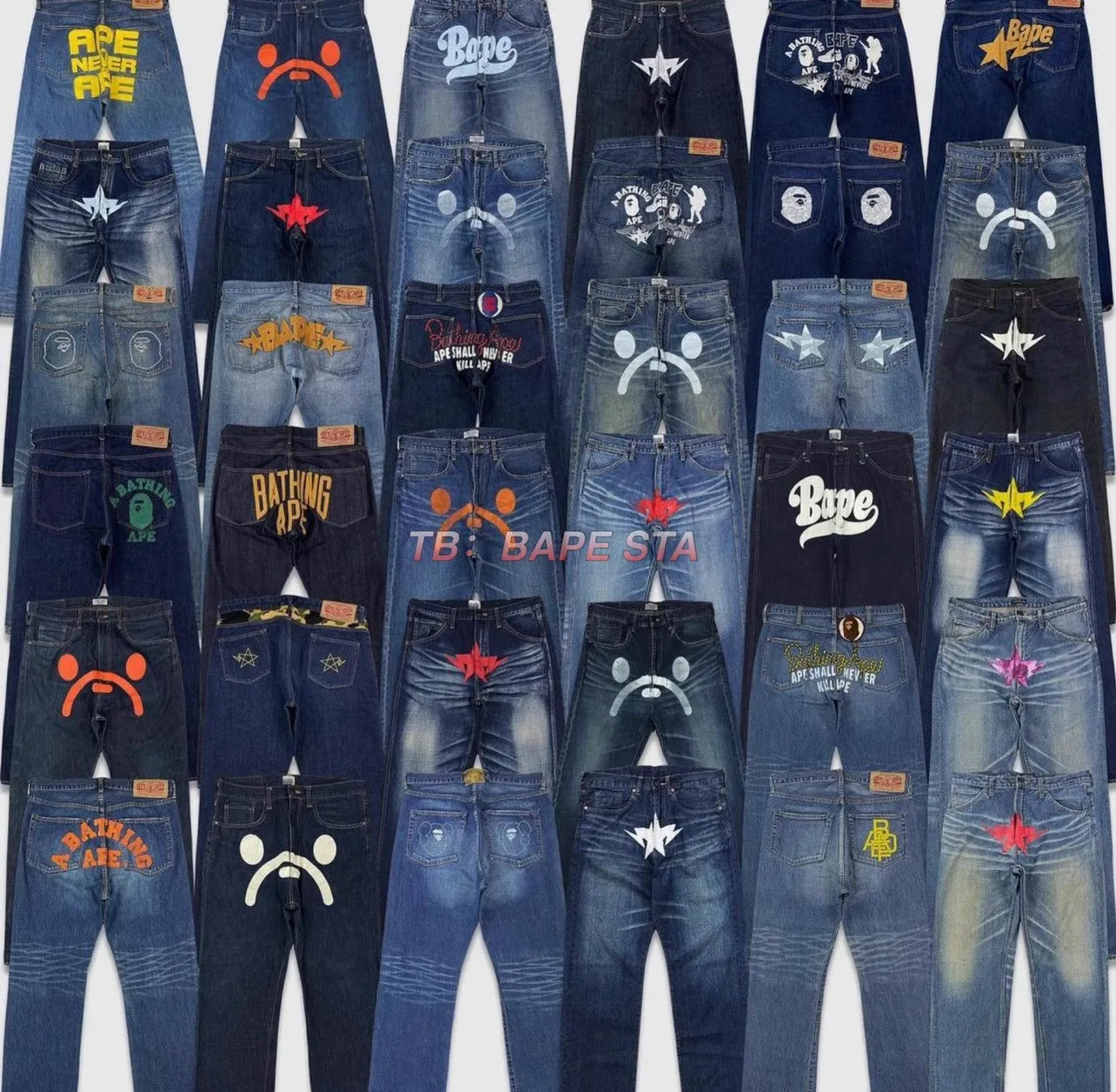 Bape jeans