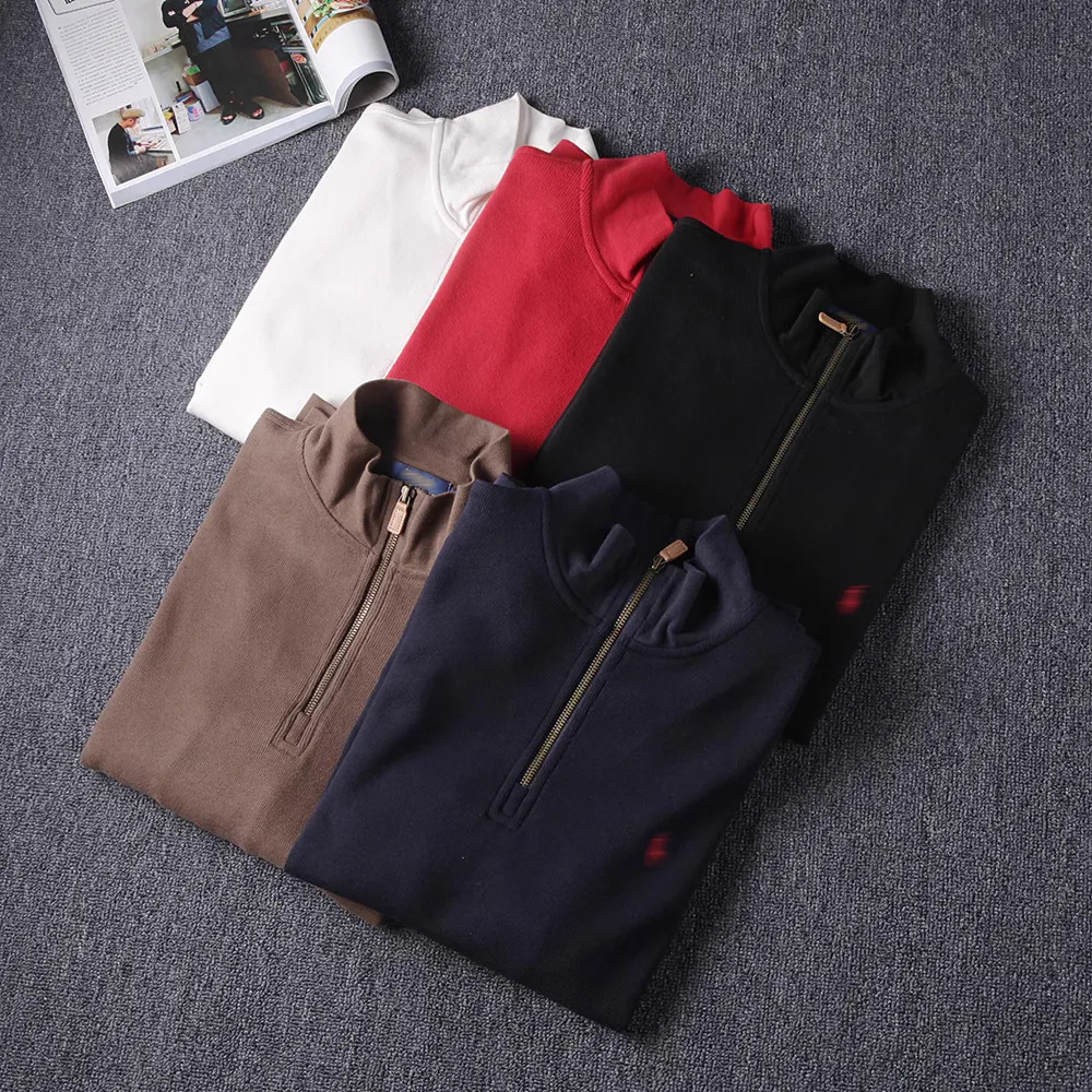 polo Half-Chest Zipper
