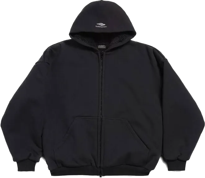 Balenciaga Skiwear Zip Up Hoodie 