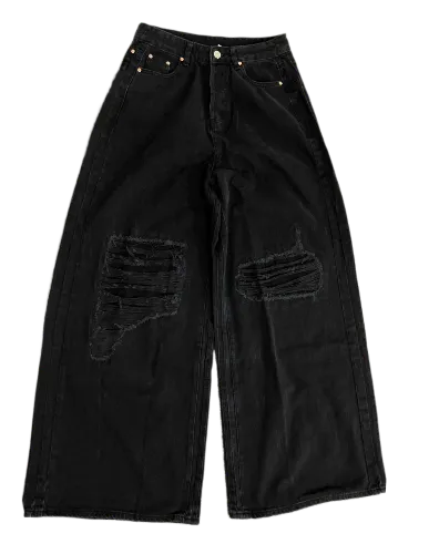 VETEMENTS BAGGY DISTRESSED JEANS