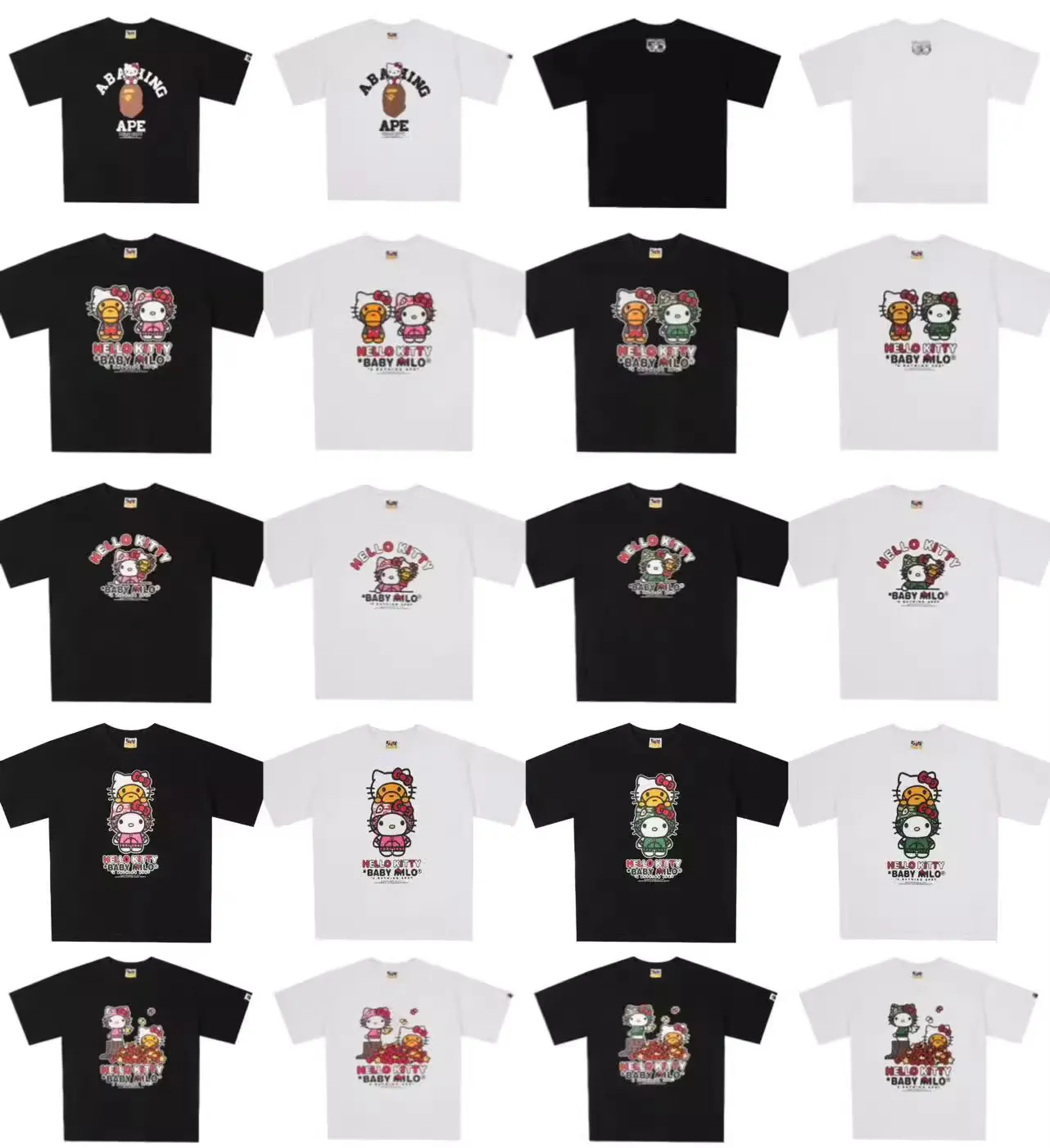 HELLO KITTY X BABY MILO TEE