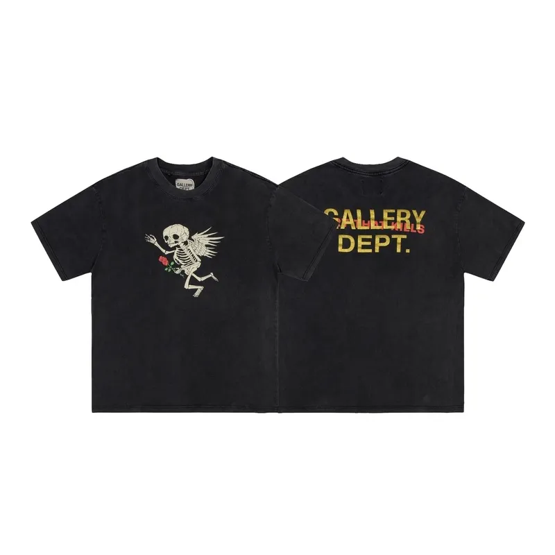 GALLERY DEPT SKULL ROSE TEE