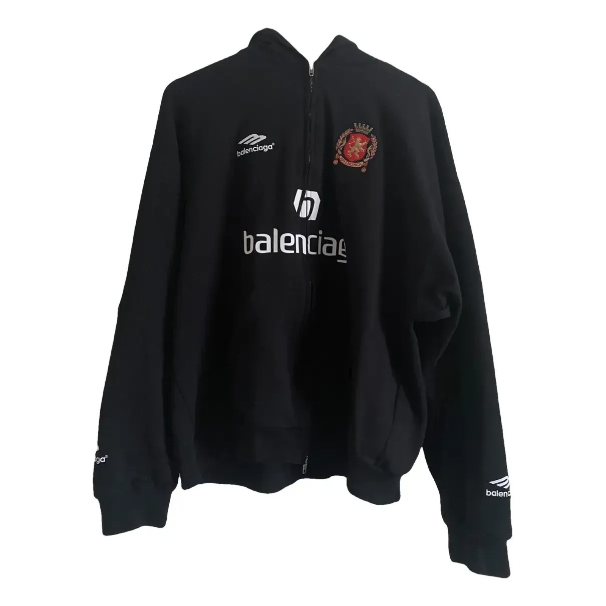 Balenciaga Paris Soccer Zip Up Hoodie 