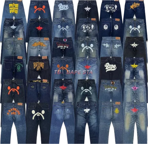 Bape + BILLIONAIRE BOYS CLUB JEANS