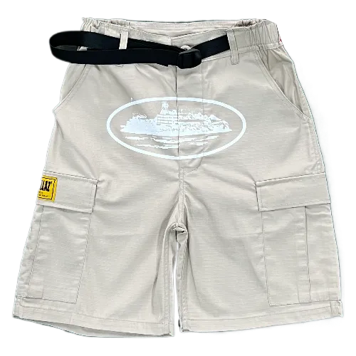 corteiz Cargo Shorts Khaki 