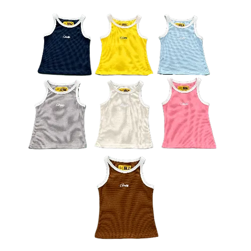 corteiz tanktop Women's Chest Embroidered 