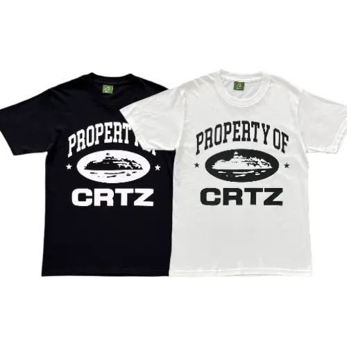 corteiz tees Property of CRTZ 
