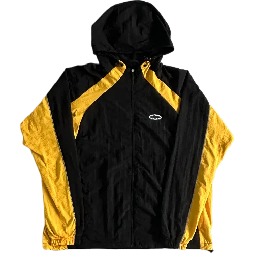 corteiz jacket Yellow and black 