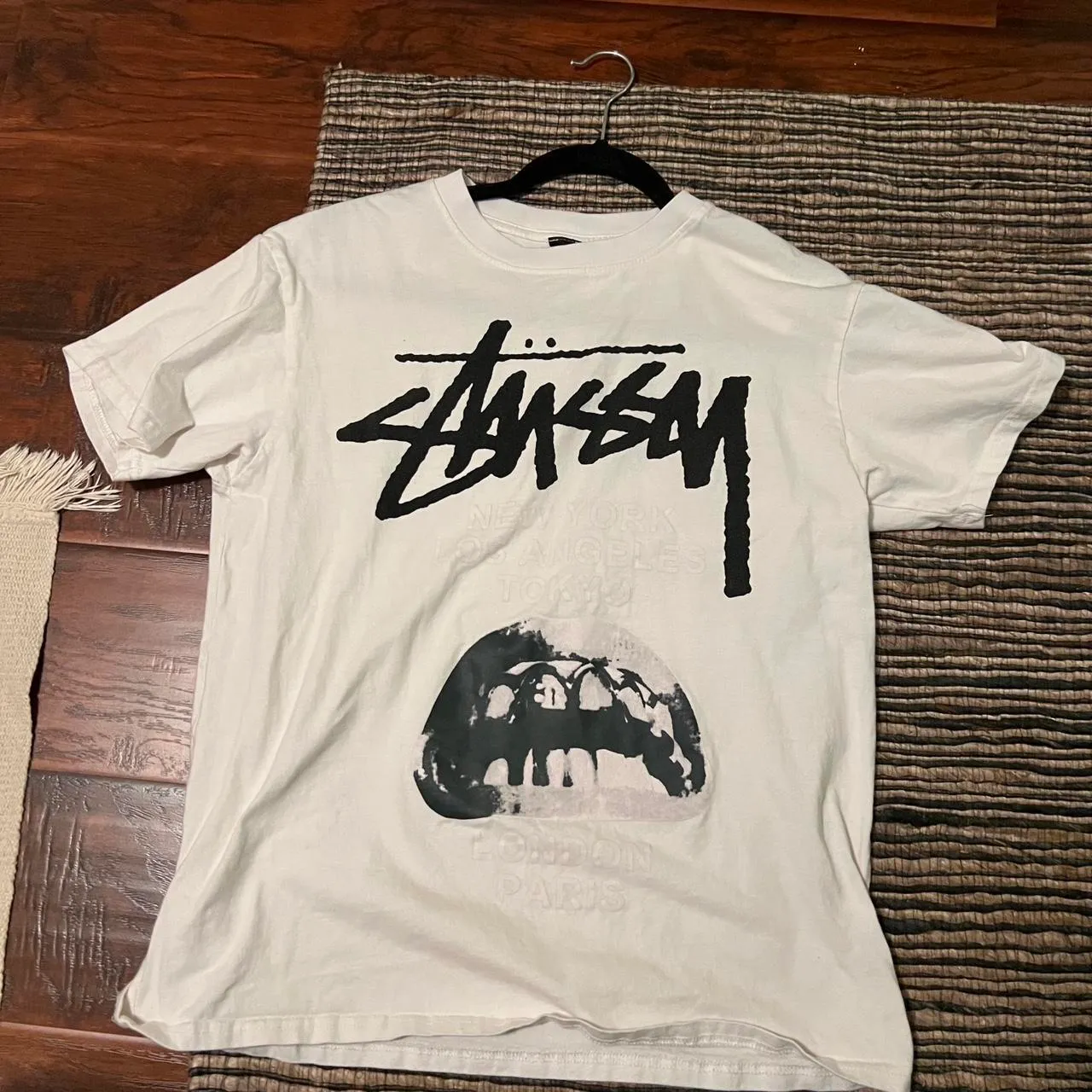 STUSSY X RICK OWENS TEE