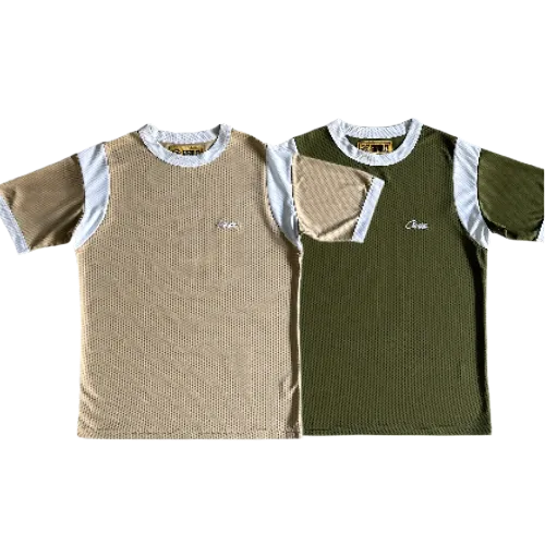 corteiz tees numbers sleeve mesh 