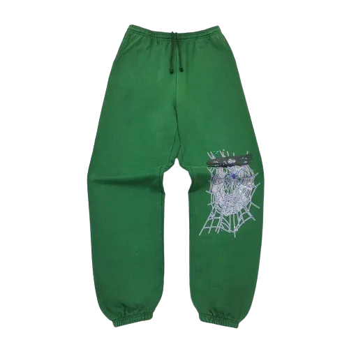 Sp5der Green Sweatpants