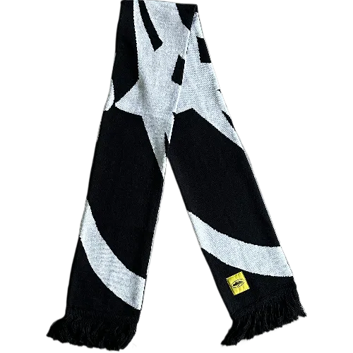 corteiz Scarf - wraps Black and White 